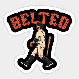 Brandon Belt Belted Sticker